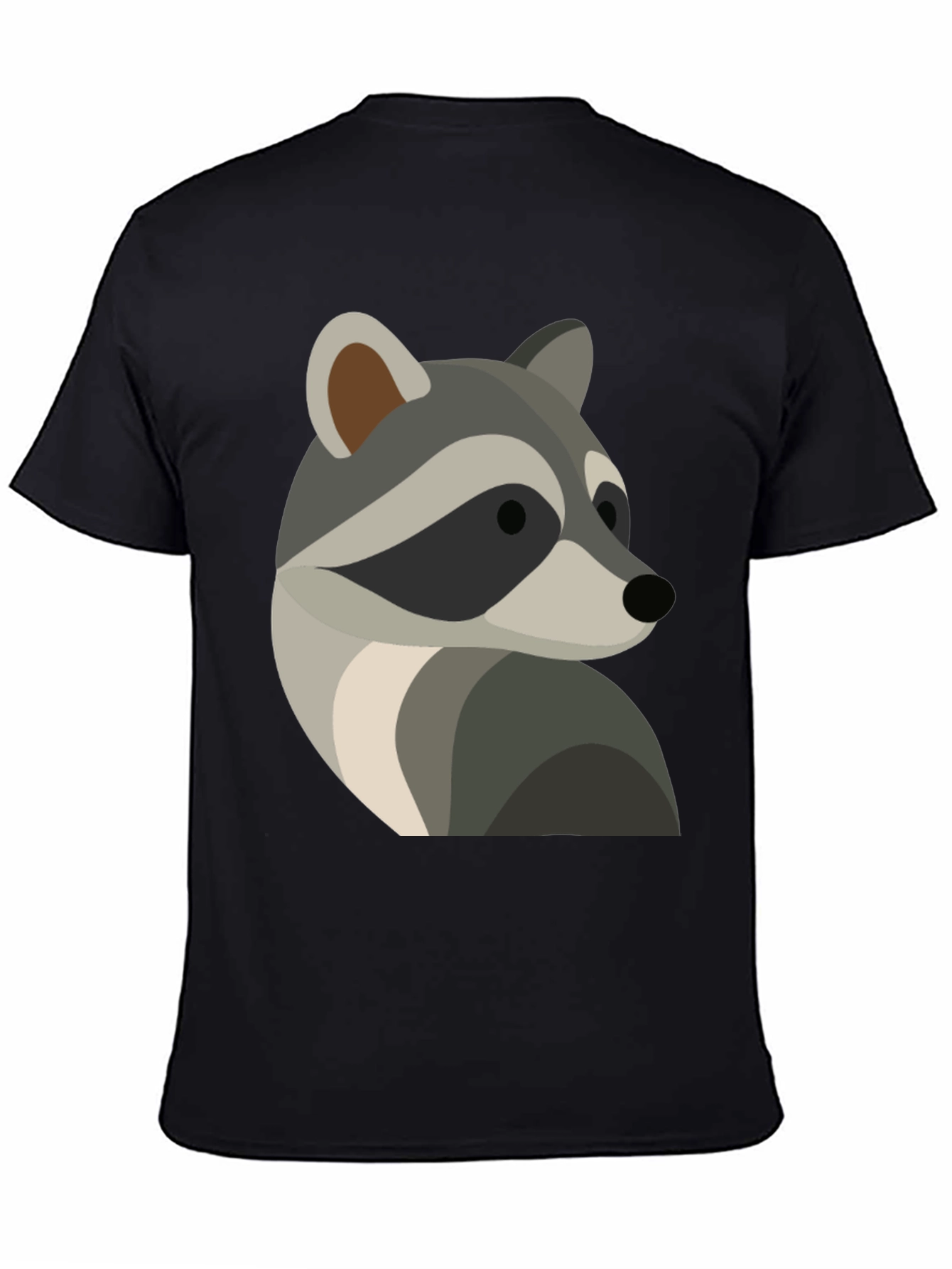 Raccoon Graphic Tee - Cool Animal Design