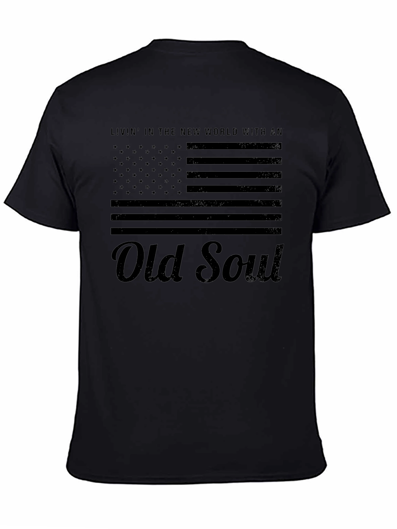 Old Soul Flag Graphic Tee