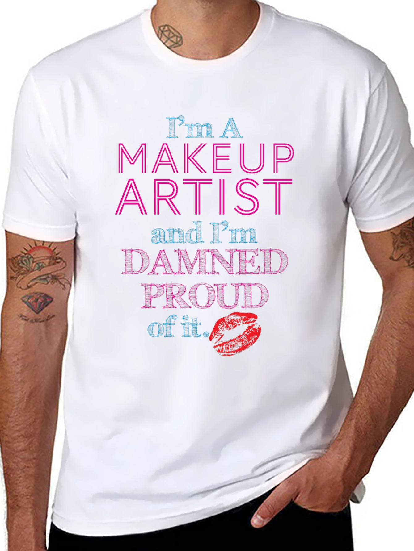 Makeup Artist Pride T-Shirt - Bold Graphic Tee