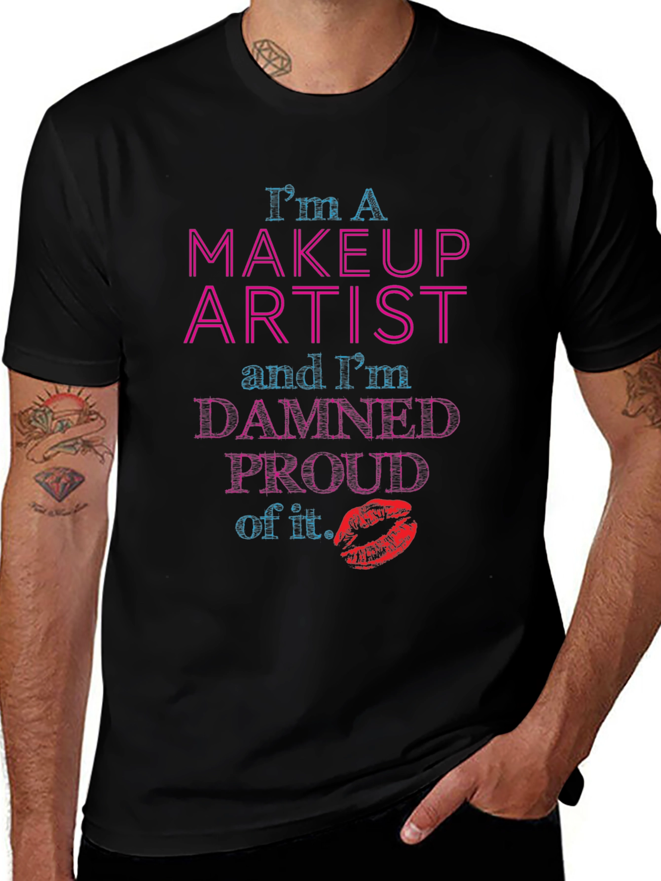 Makeup Artist Pride T-Shirt - Bold Graphic Tee