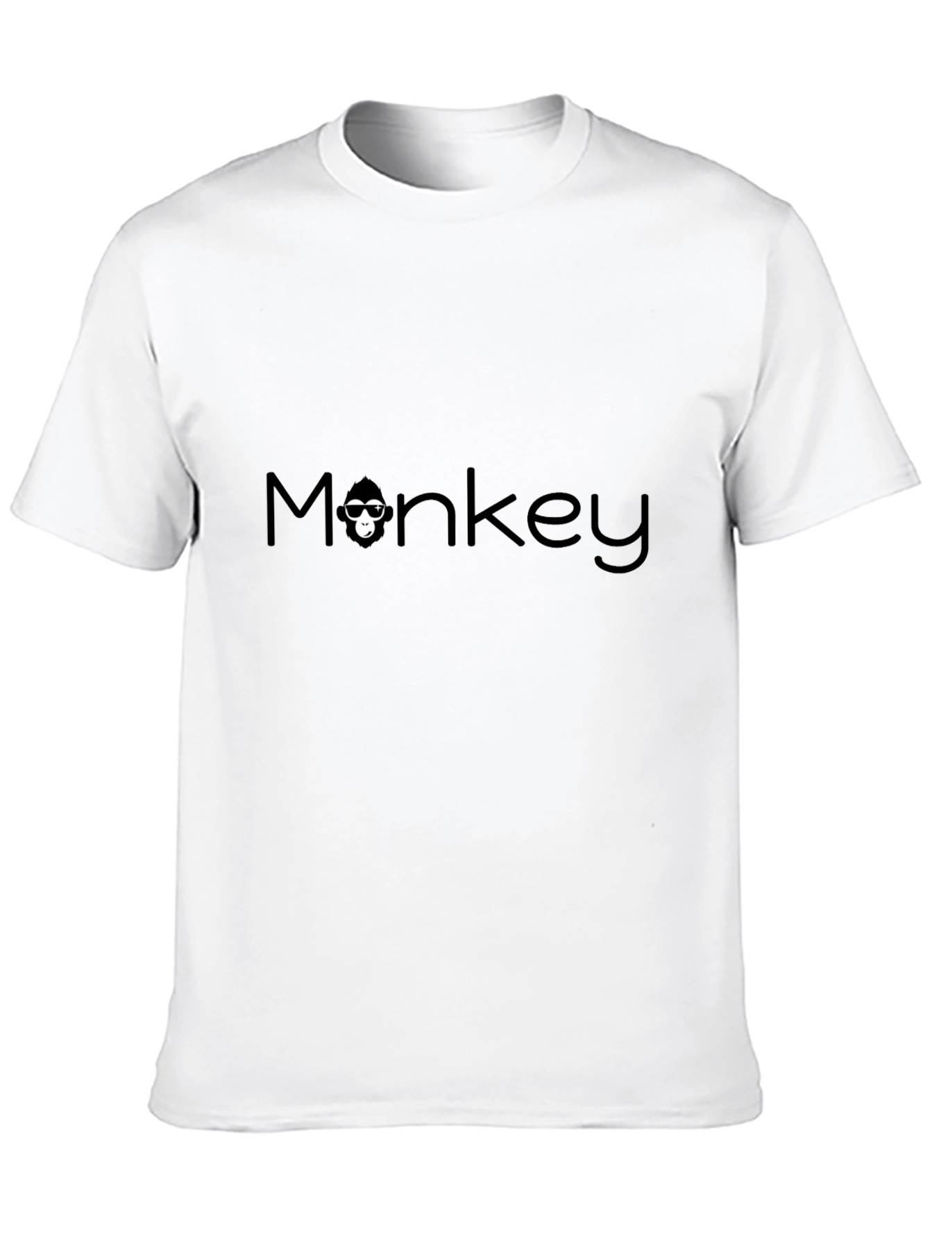 Cool Monkey Graphic Tee - Stylish Black T-Shirt