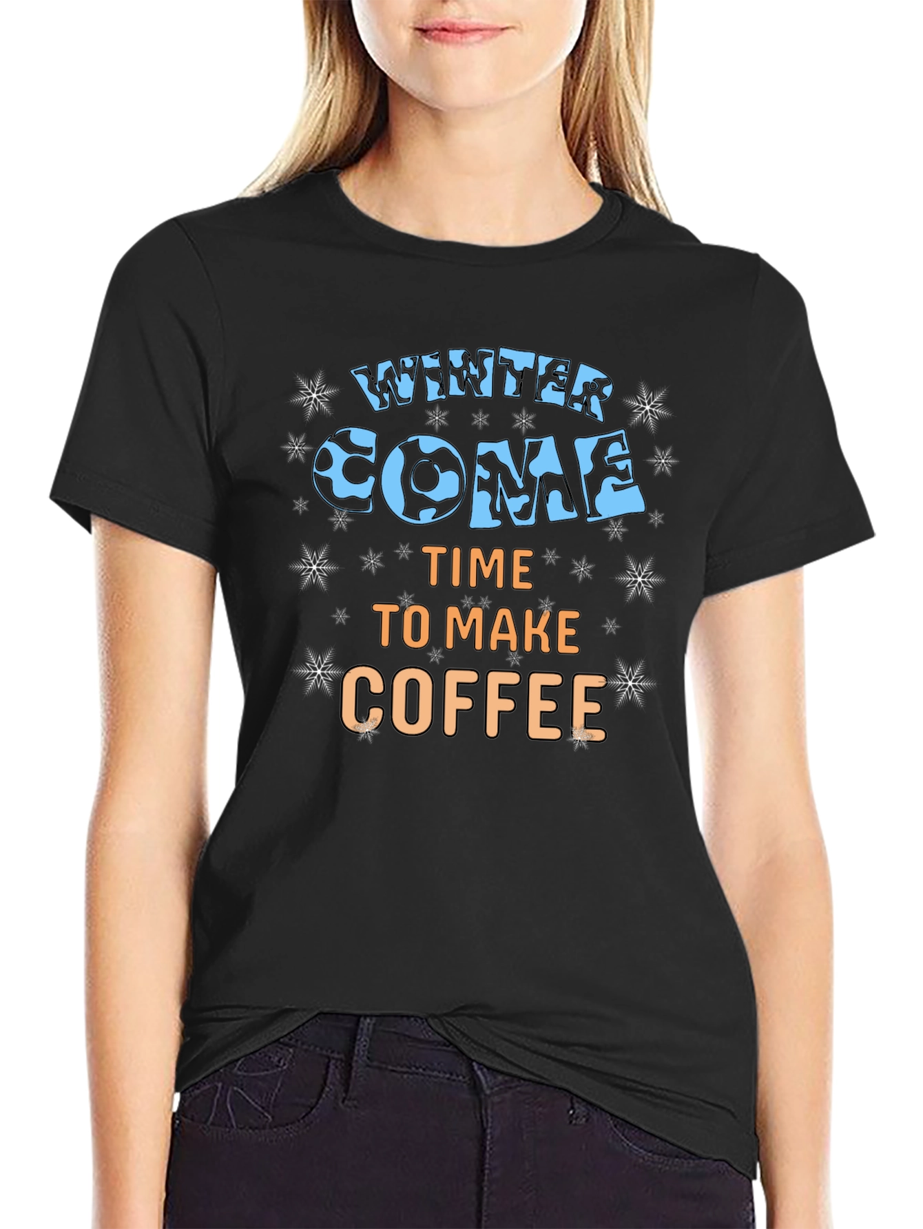 Winter Coffee Graphic Tee