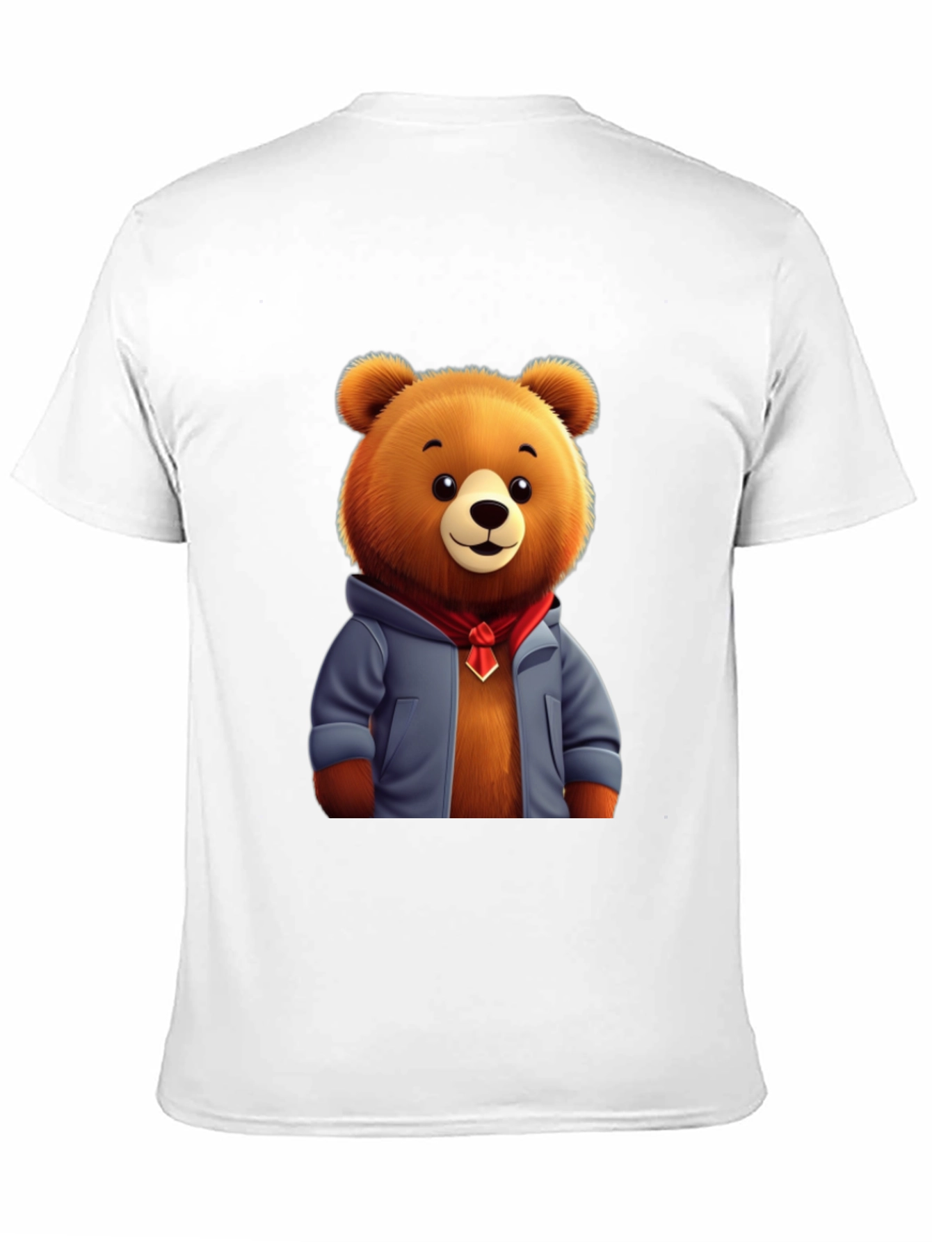 Cute Cartoon Bear T-Shirt - Soft & Stylish