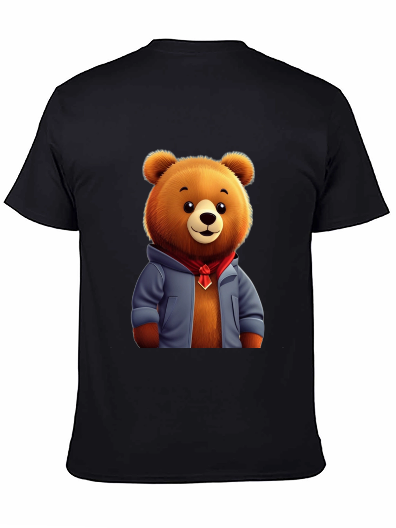 Cute Cartoon Bear T-Shirt - Soft & Stylish