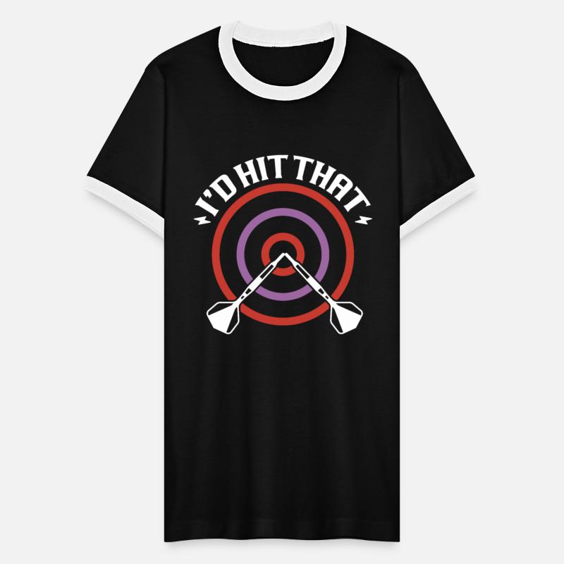 I'd Hit That DartBoard Dart Player Bullseye Sport