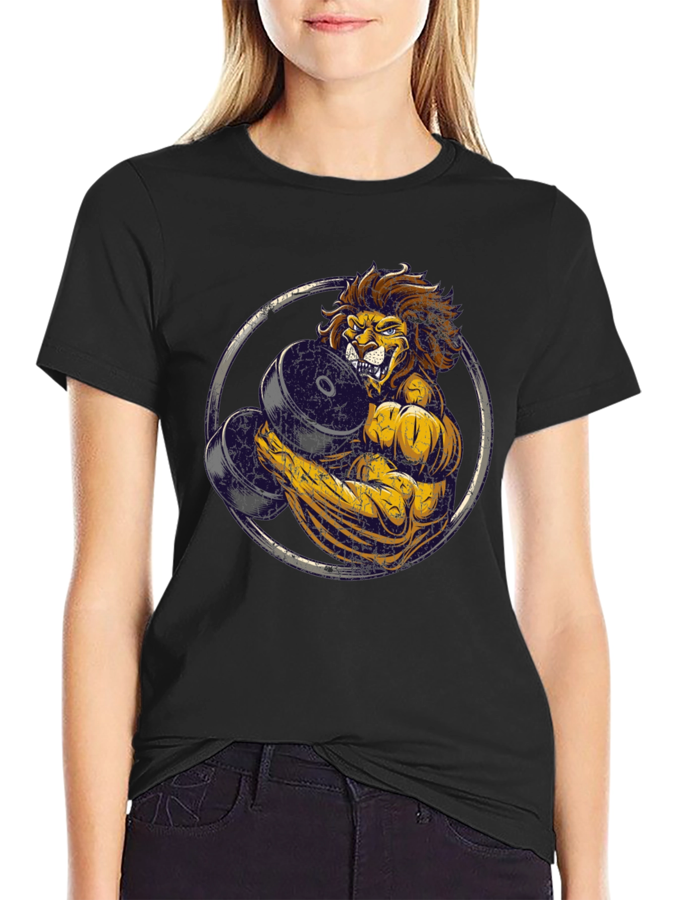 Lion Bodybuilding T-Shirt