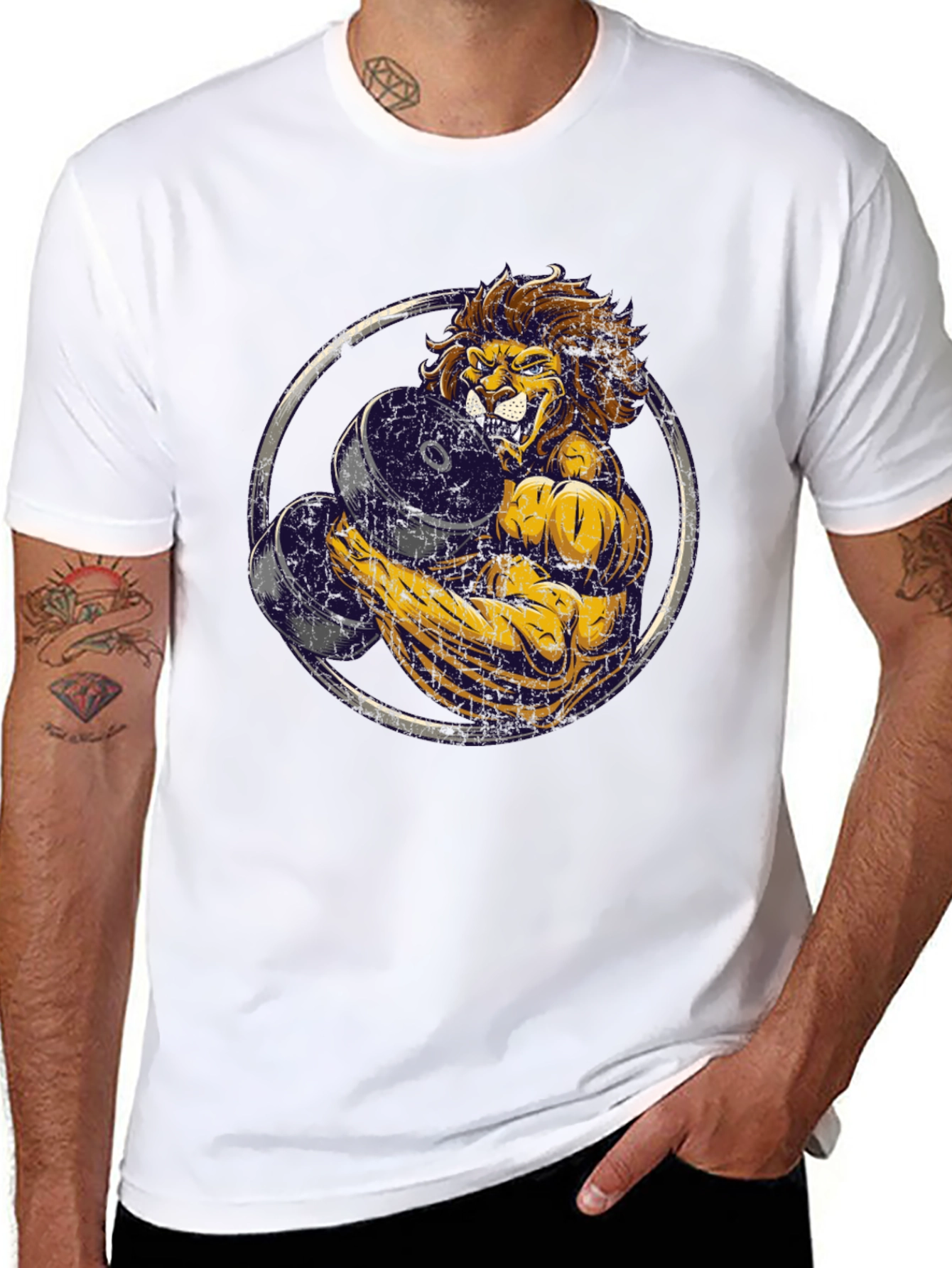 Lion Bodybuilding T-Shirt