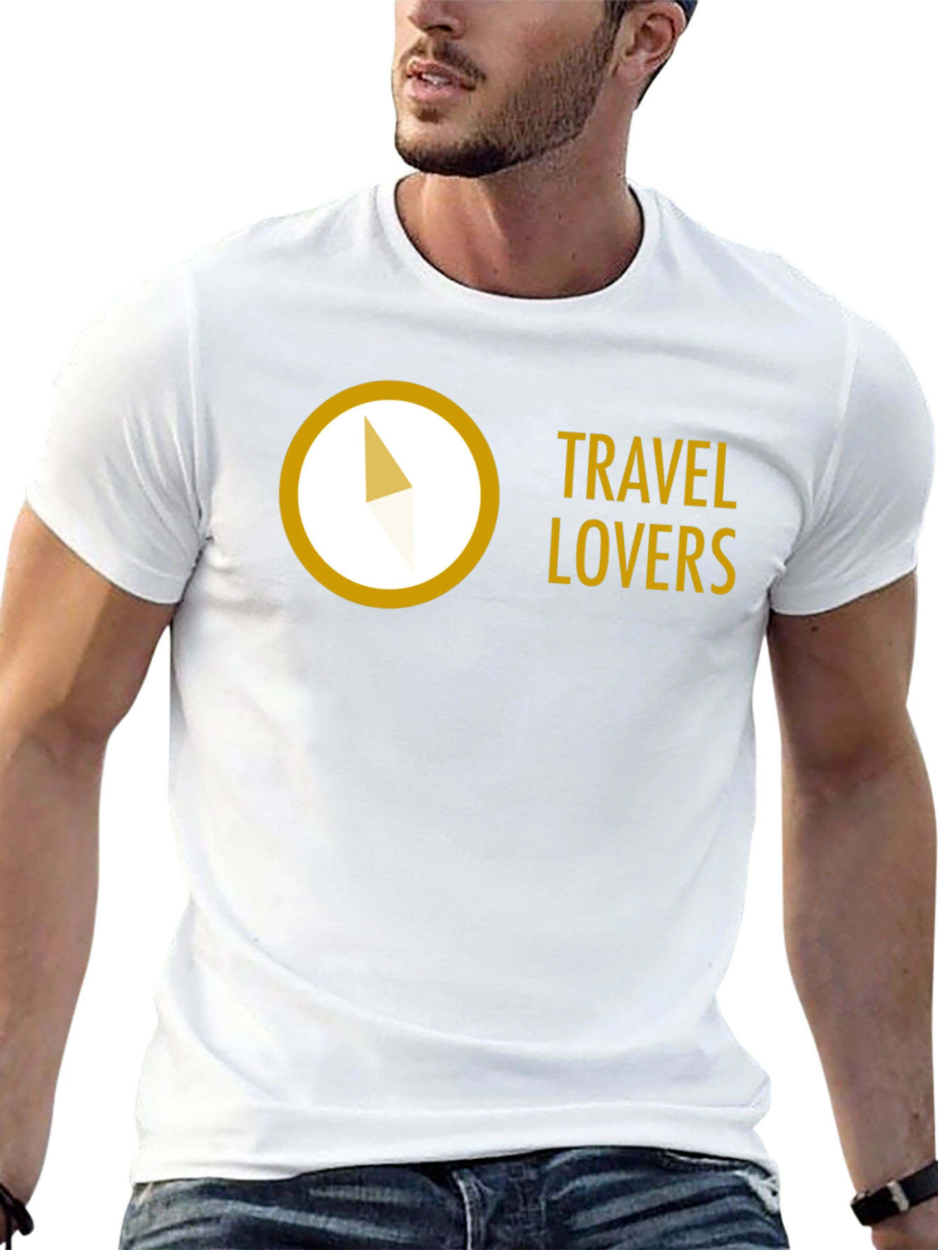 Travel Lovers Compass T-Shirt - Adventure Ready!