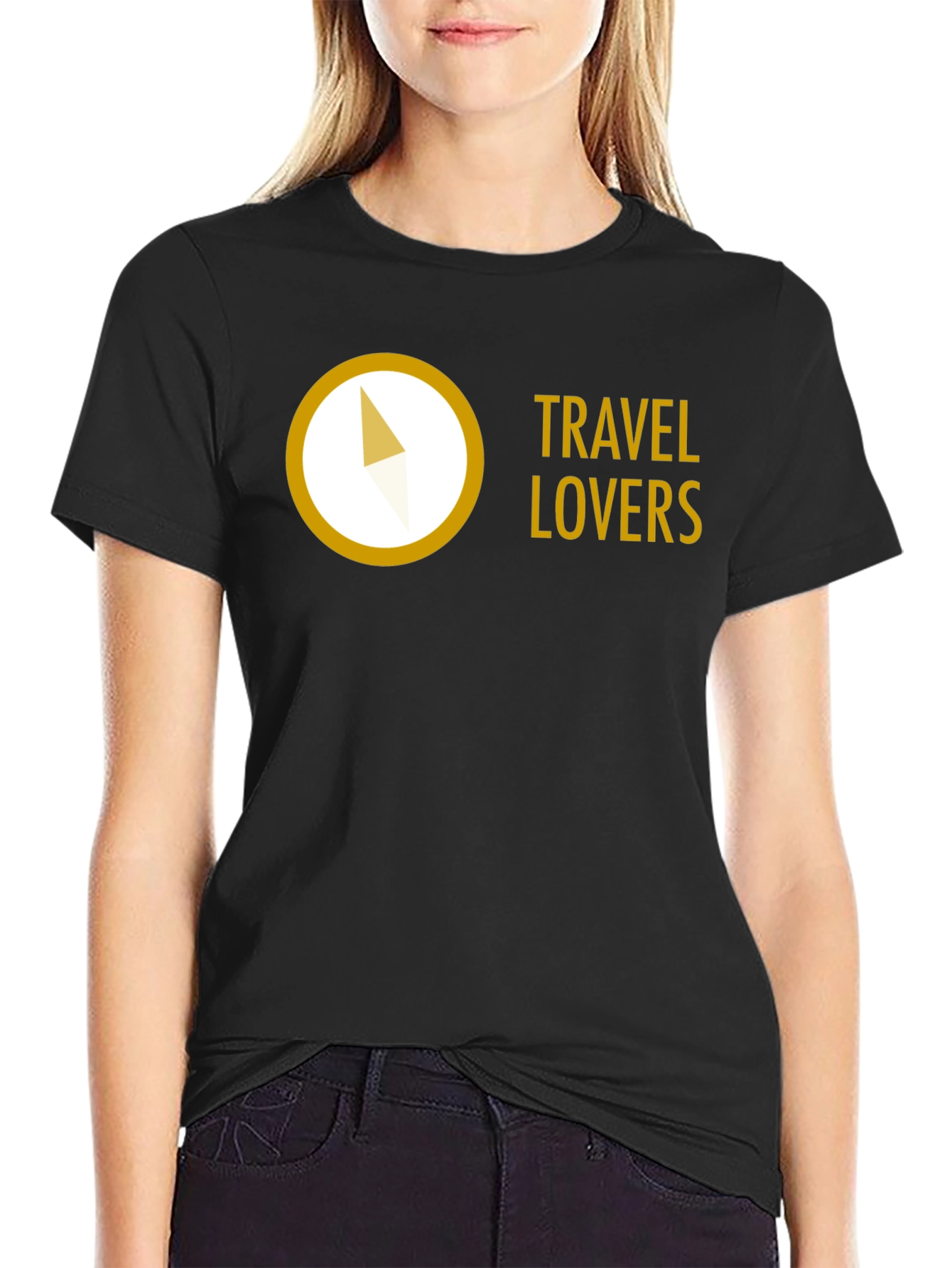 Travel Lovers Compass T-Shirt - Adventure Ready!
