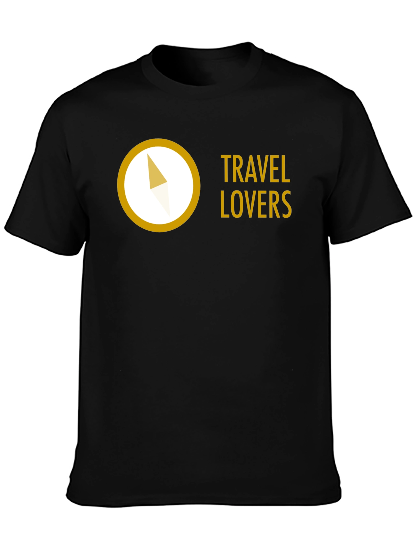 Travel Lovers Compass T-Shirt - Adventure Ready!