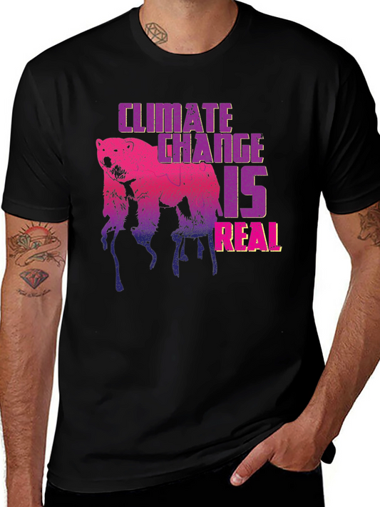 Climate Change Bear Graphic Tee
