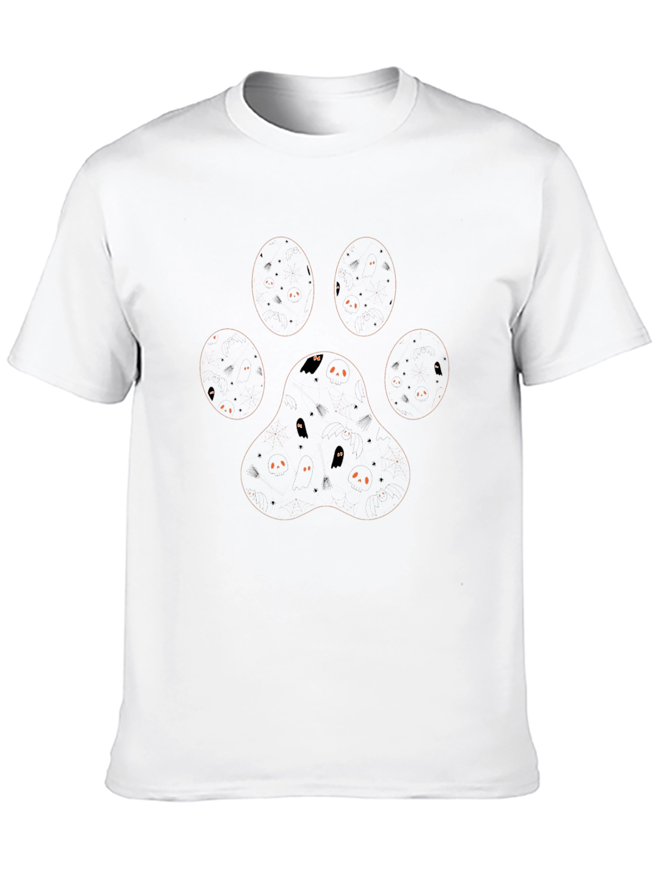 Dog Paw Print T-Shirt - Unique Design