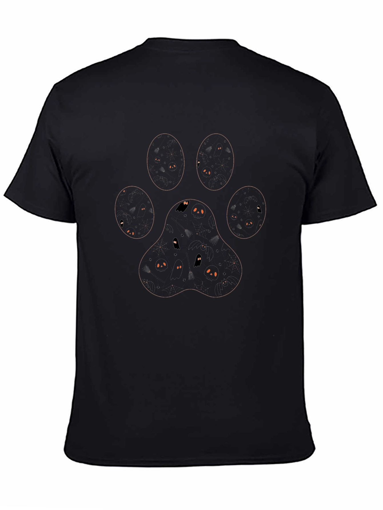 Dog Paw Print T-Shirt - Unique Design