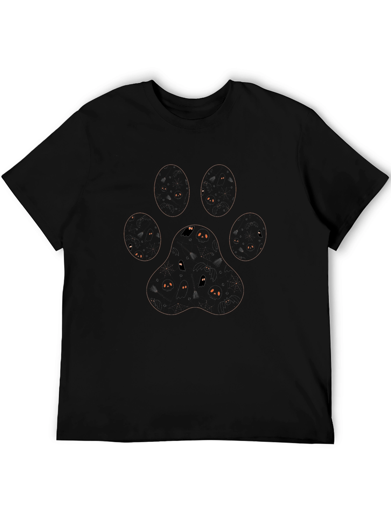 Dog Paw Print T-Shirt - Unique Design