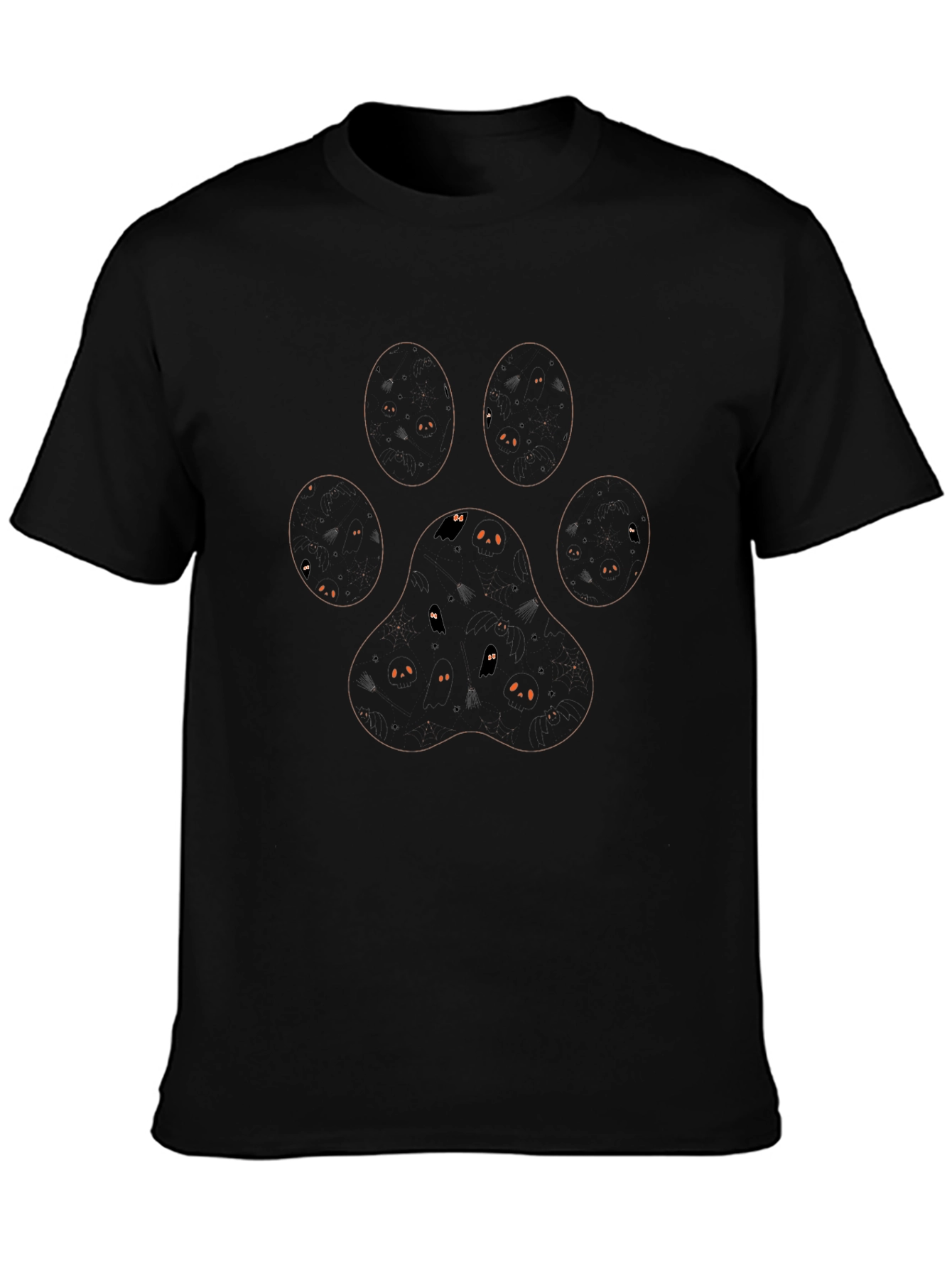 Dog Paw Print T-Shirt - Unique Design