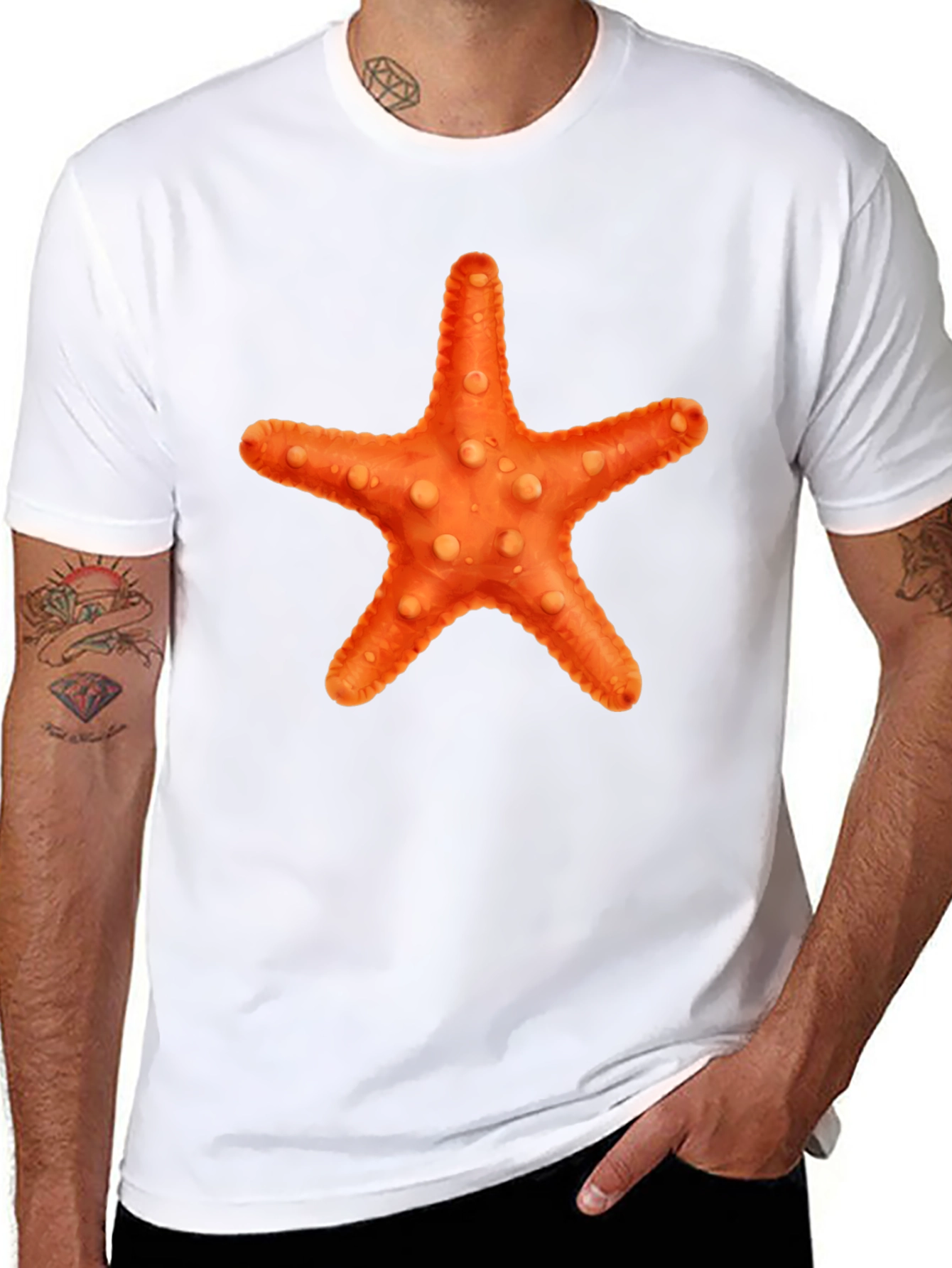 Starfish Tee - Summer Beach Vibes