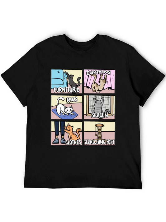 Cat Scratch Fever T-Shirt - Humorous Cat Lover Tee