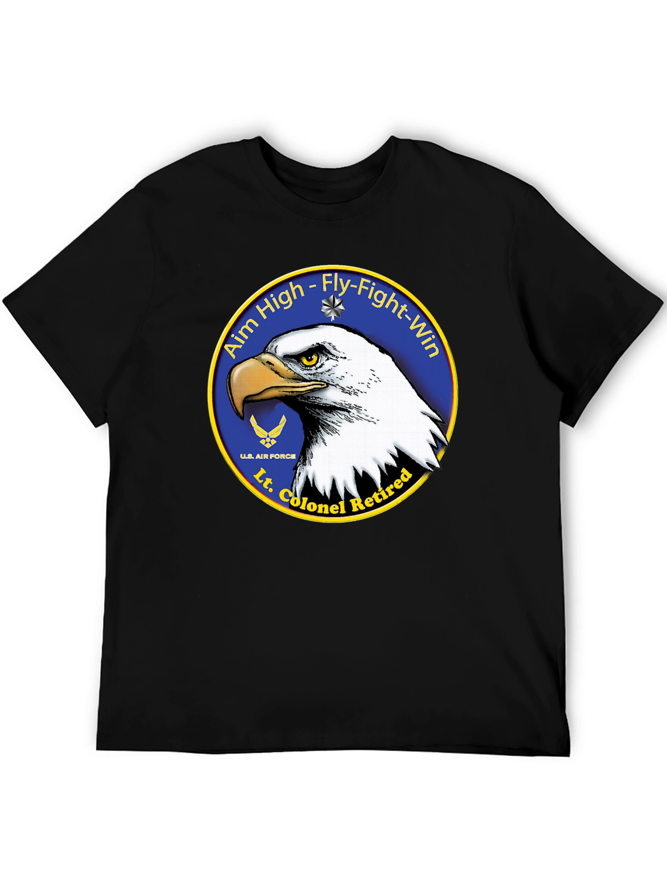 Lt. Colonel Retired Eagle T-Shirt