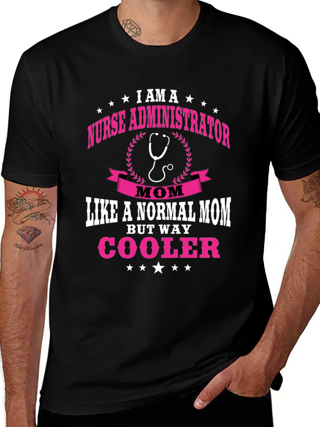 Nurse Administrator Mom Graphic T-Shirt