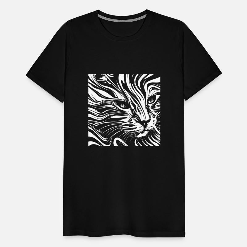 illustration of a tabby cat