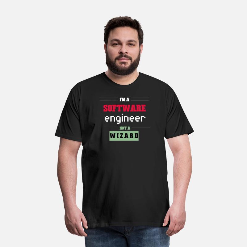 I'm a Software Engineer not a Wizard Funny T-shirt