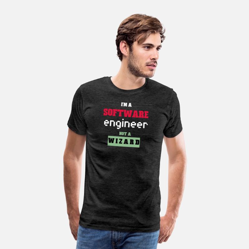 I'm a Software Engineer not a Wizard Funny T-shirt