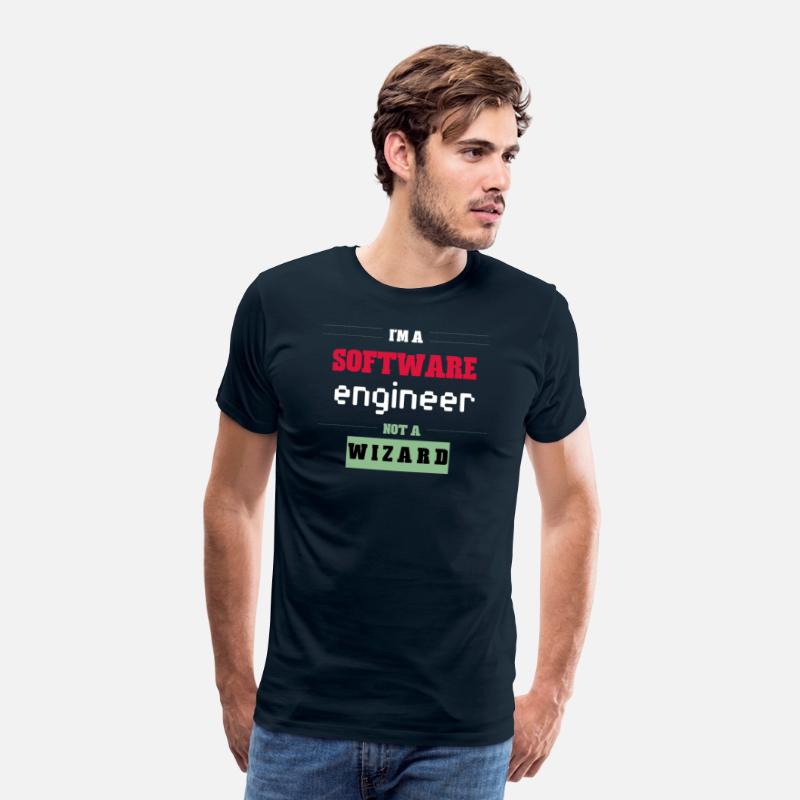 I'm a Software Engineer not a Wizard Funny T-shirt