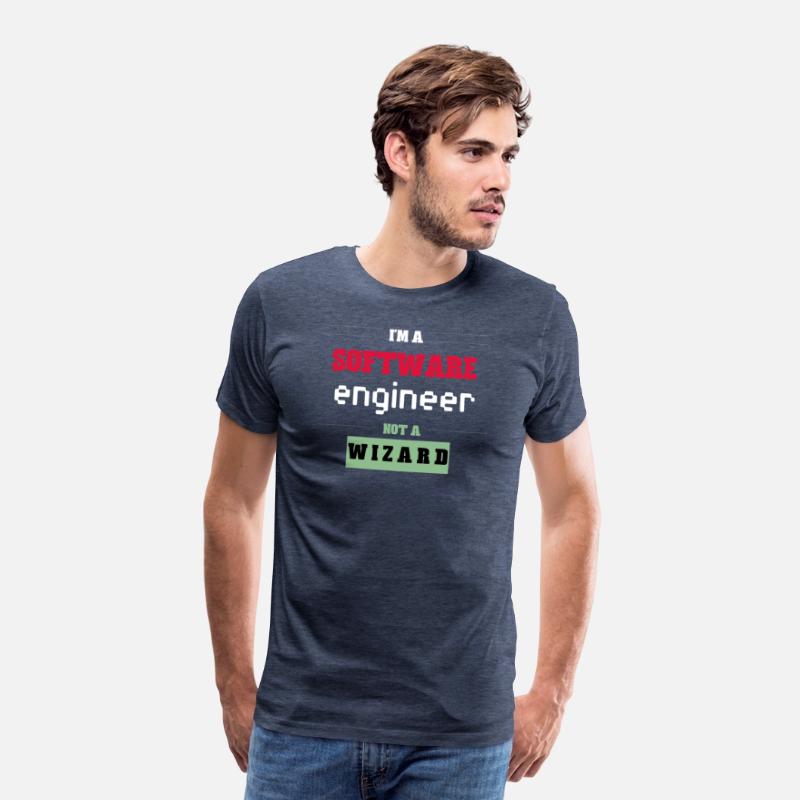 I'm a Software Engineer not a Wizard Funny T-shirt