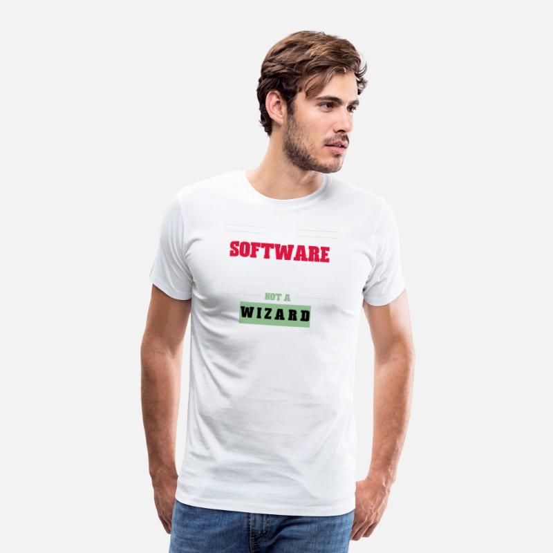 I'm a Software Engineer not a Wizard Funny T-shirt