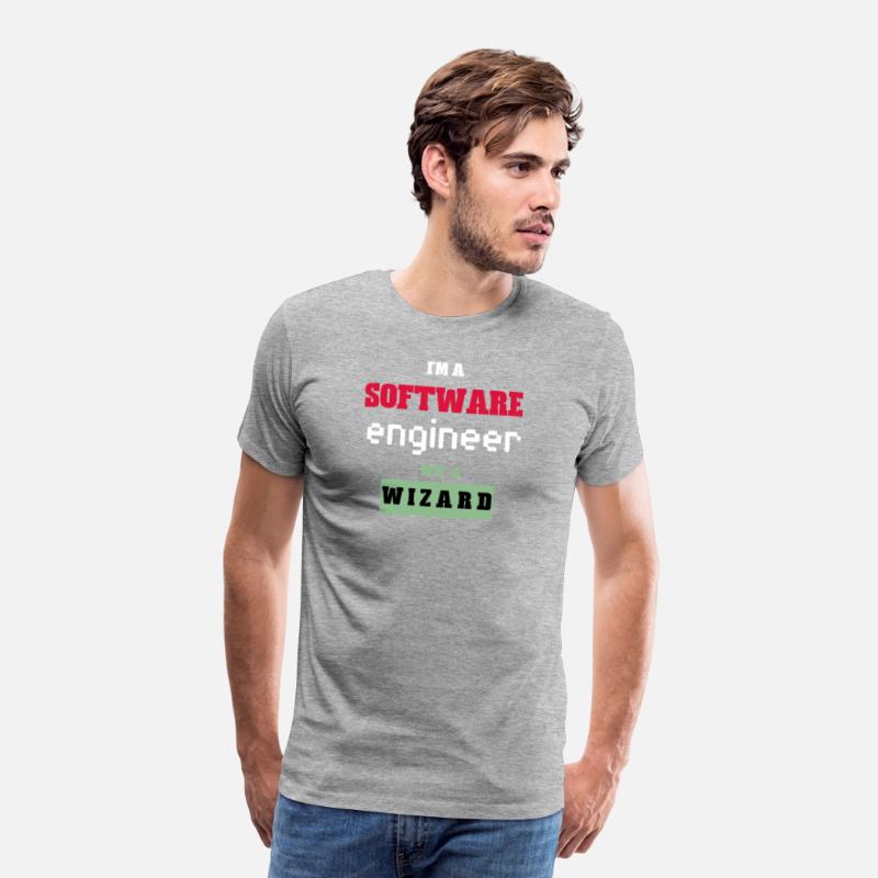 I'm a Software Engineer not a Wizard Funny T-shirt