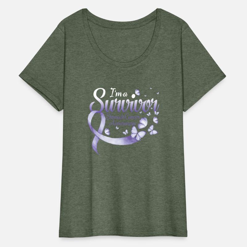 I'm A Survivor Stomach Cancer Awareness Butterfly