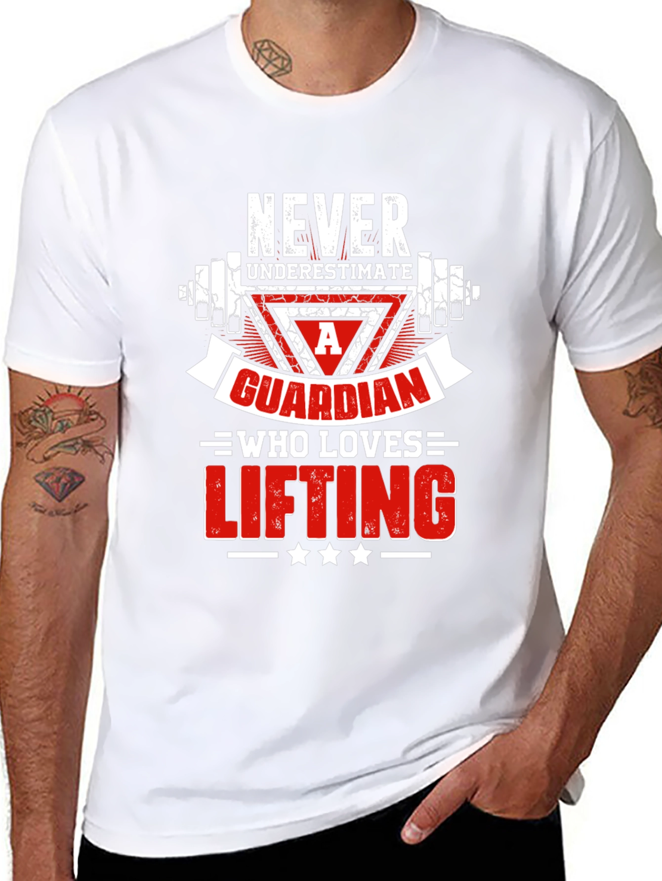Guardian Lifting T-Shirt - Never Underestimate