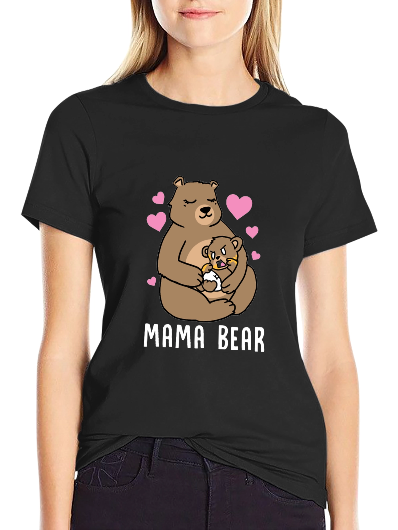 Mama Bear T-Shirt - Cute Graphic Tee