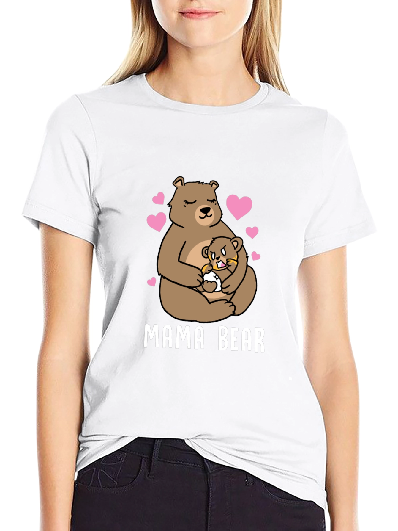 Mama Bear T-Shirt - Cute Graphic Tee