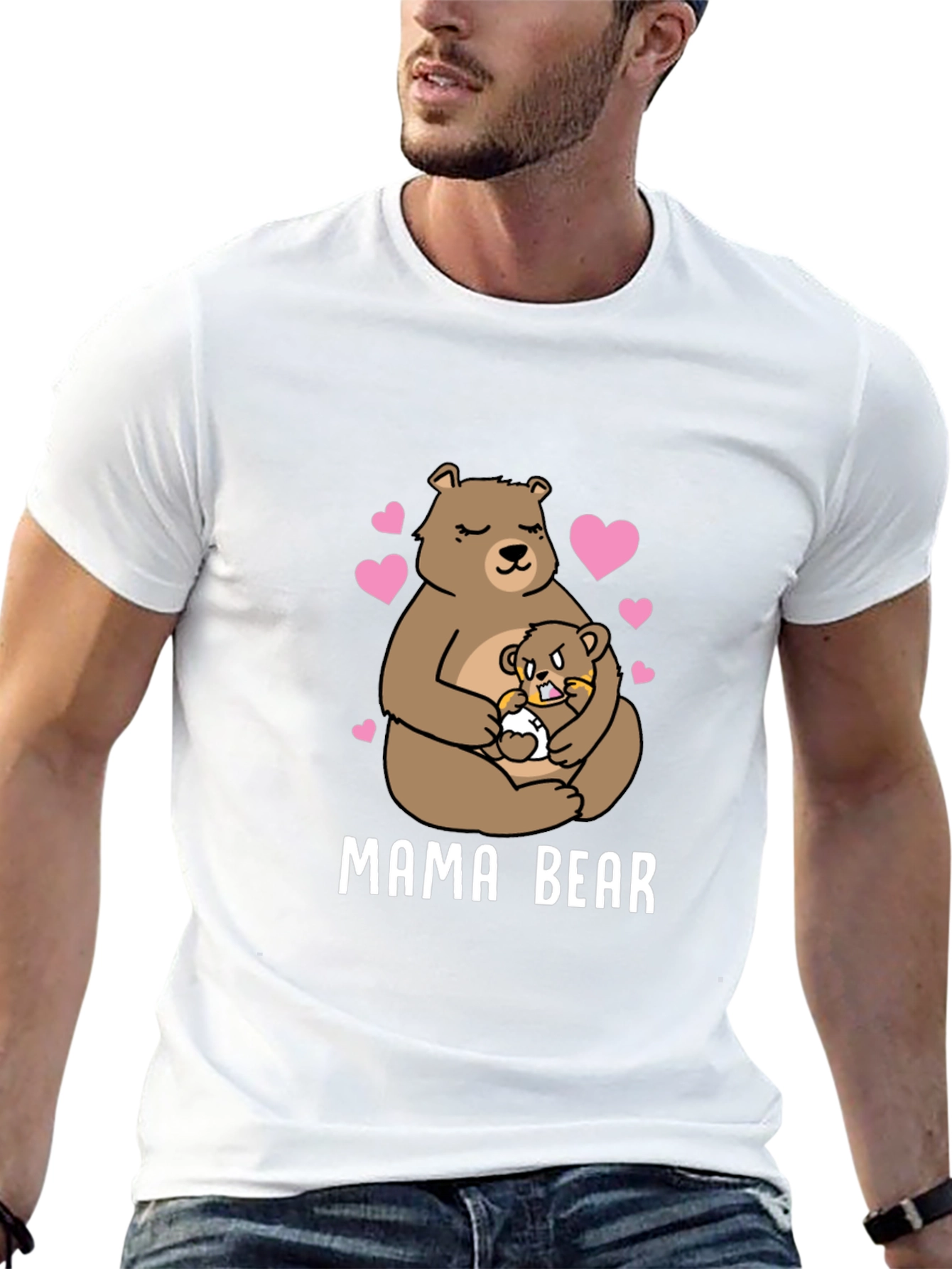 Mama Bear T-Shirt - Cute Graphic Tee