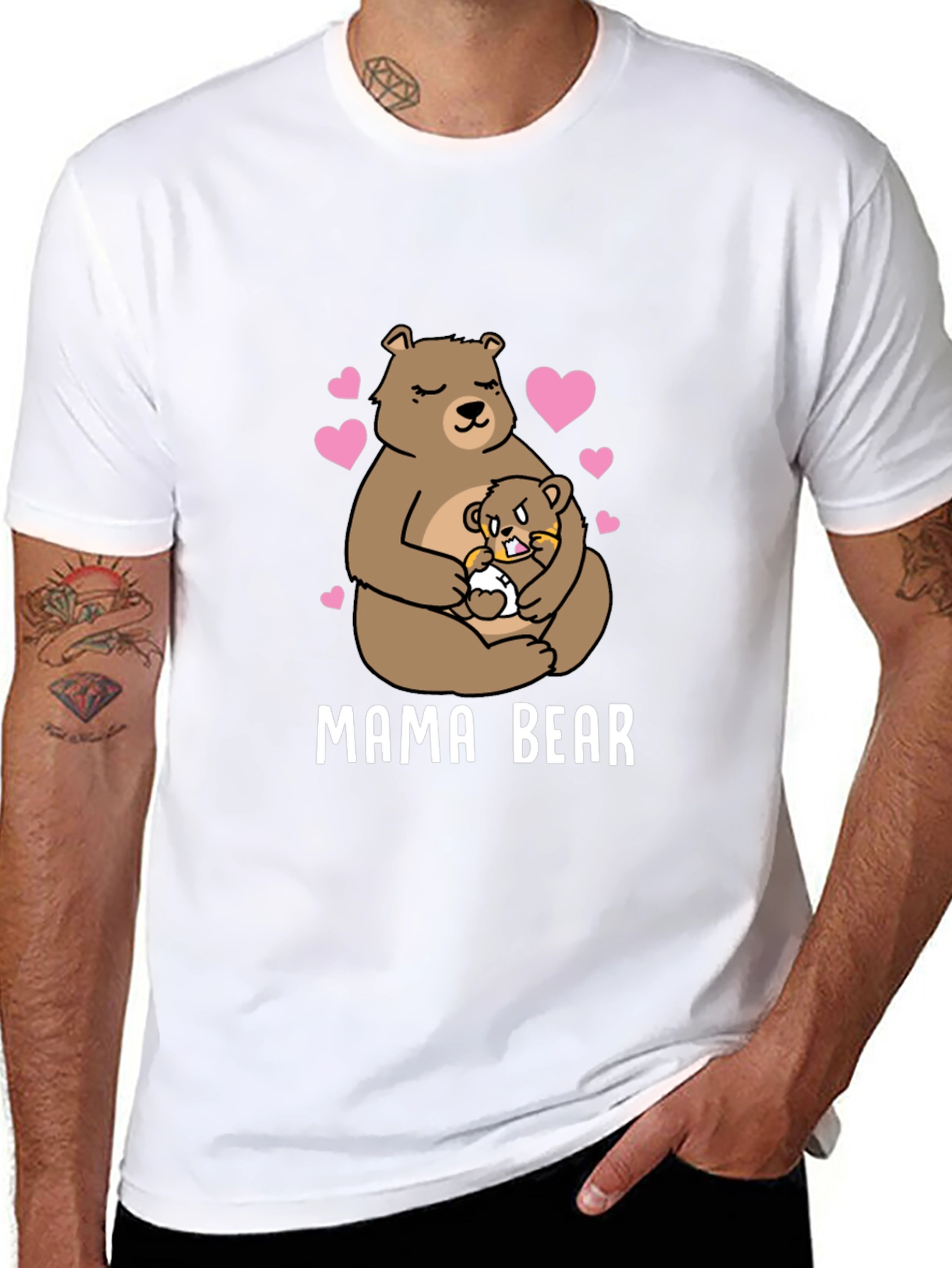 Mama Bear T-Shirt - Cute Graphic Tee