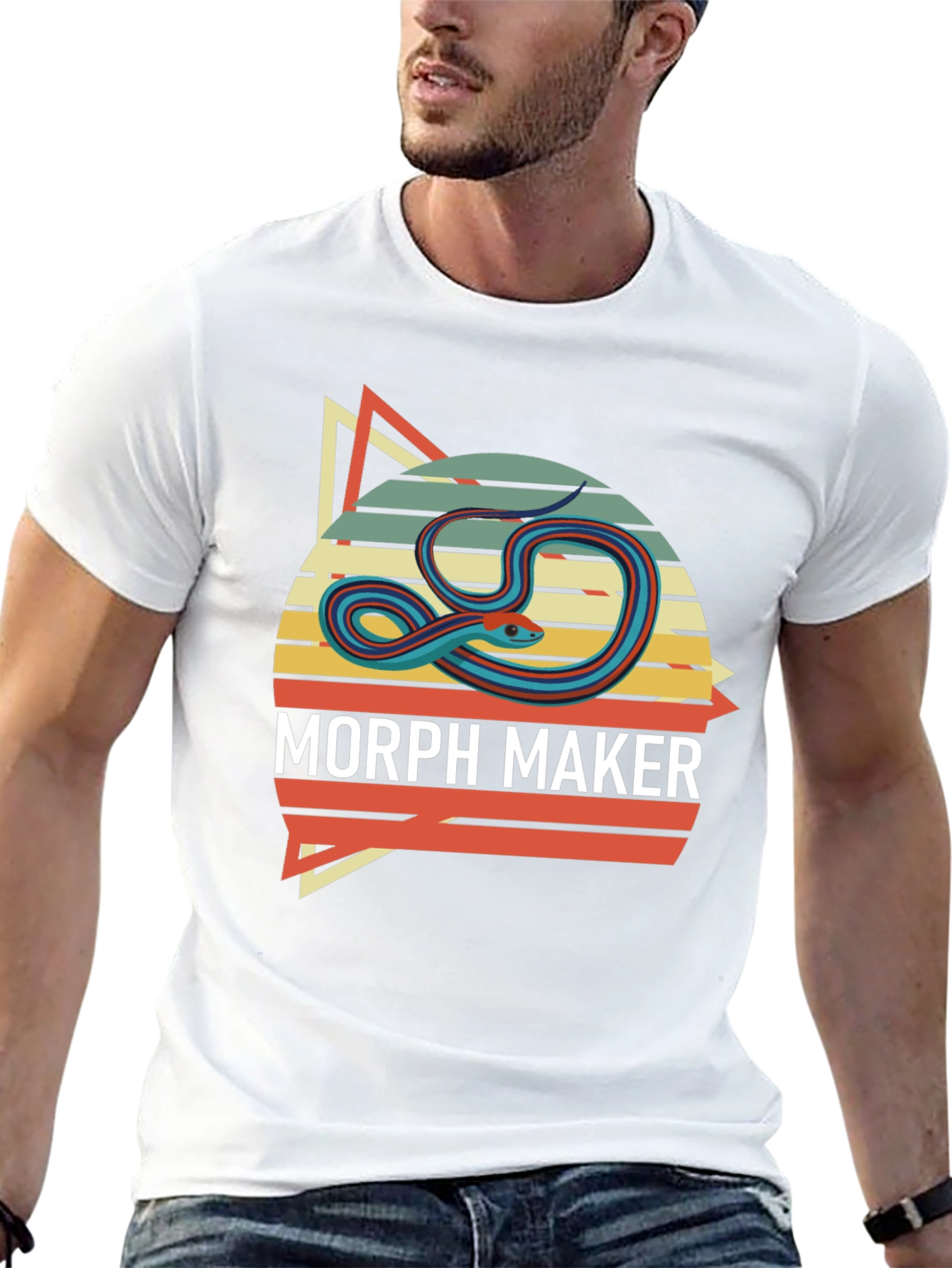Morph Maker T-Shirt - Retro Snake Design