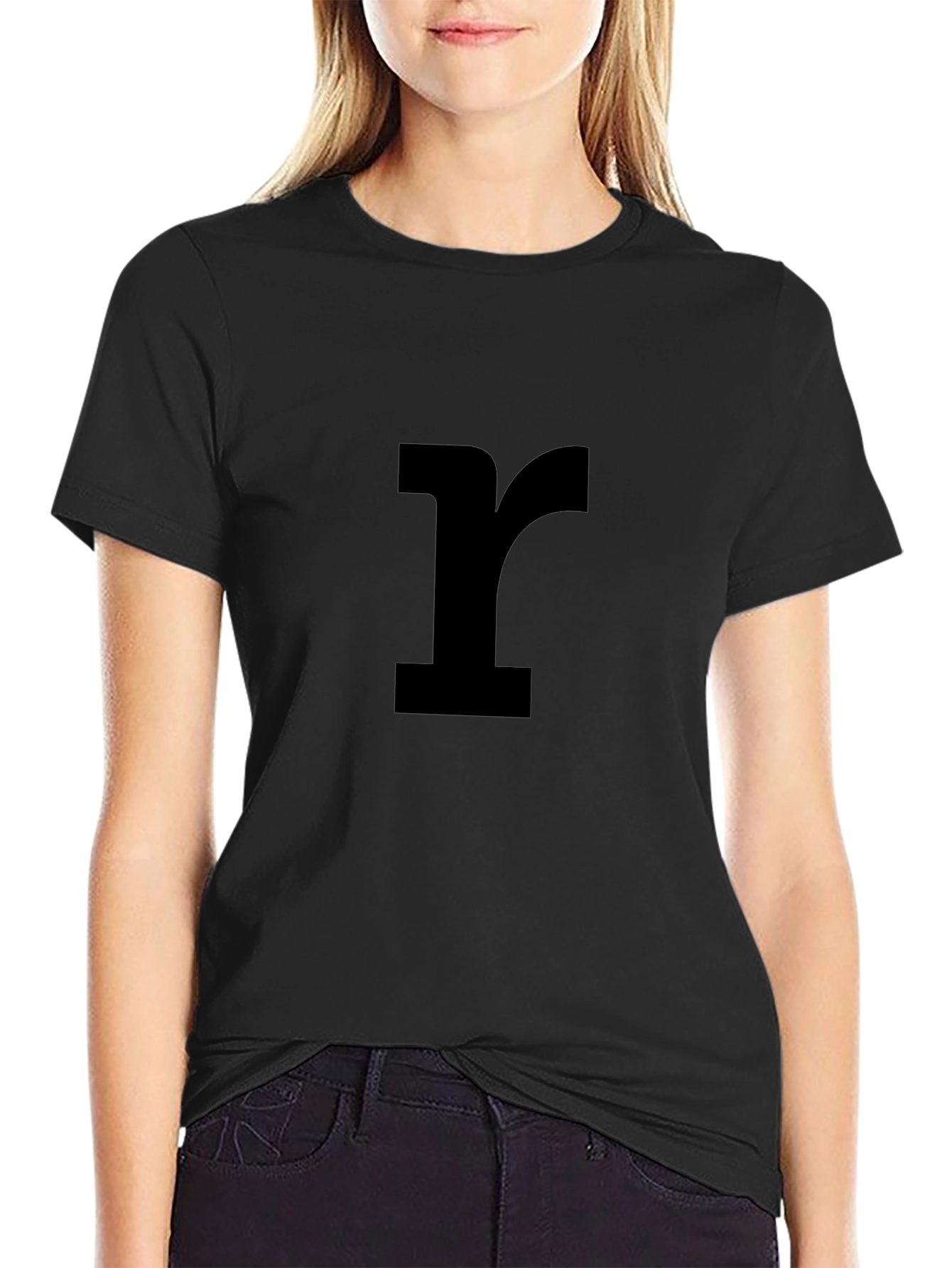 Minimalist Black r T-Shirt