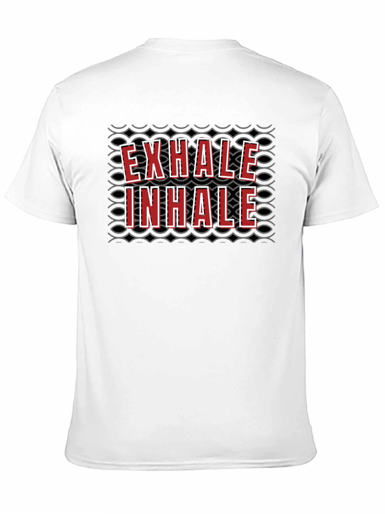 Exhale Inhale Graphic T-Shirt - Breathwork Design