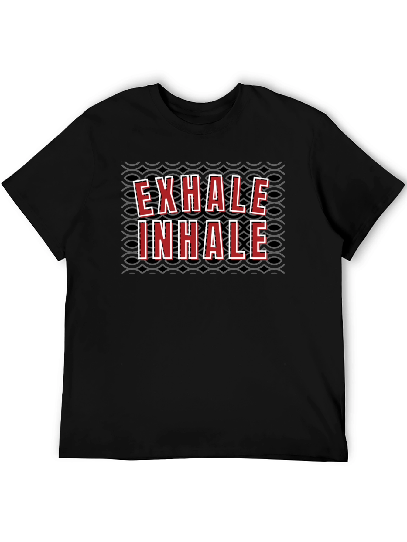 Exhale Inhale Graphic T-Shirt - Breathwork Design