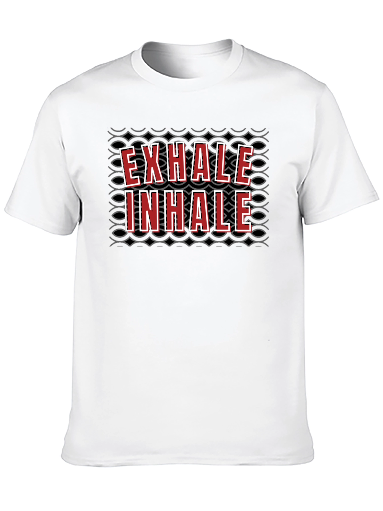 Exhale Inhale Graphic T-Shirt - Breathwork Design