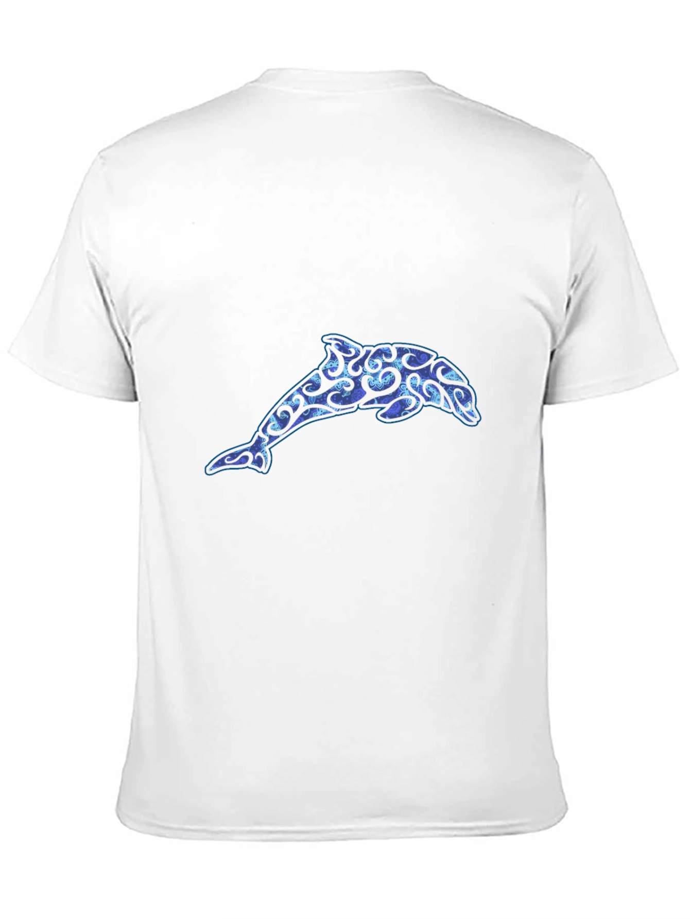 Dolphin T-Shirt - Black Graphic Tee