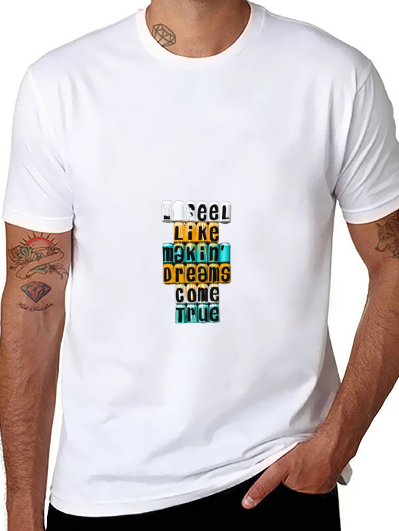 Motivational Graphic T-Shirt - Dreams Come True