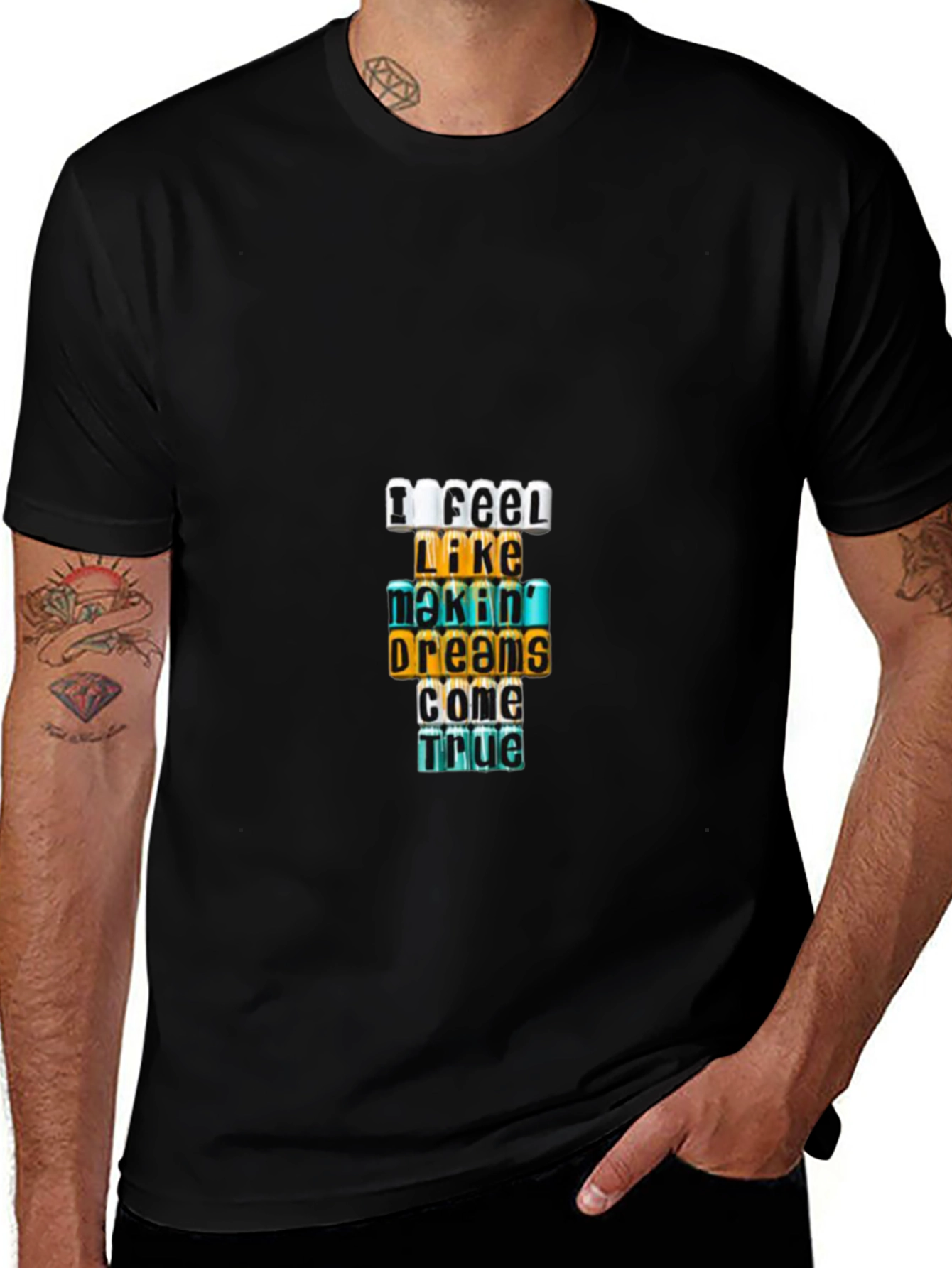Motivational Graphic T-Shirt - Dreams Come True