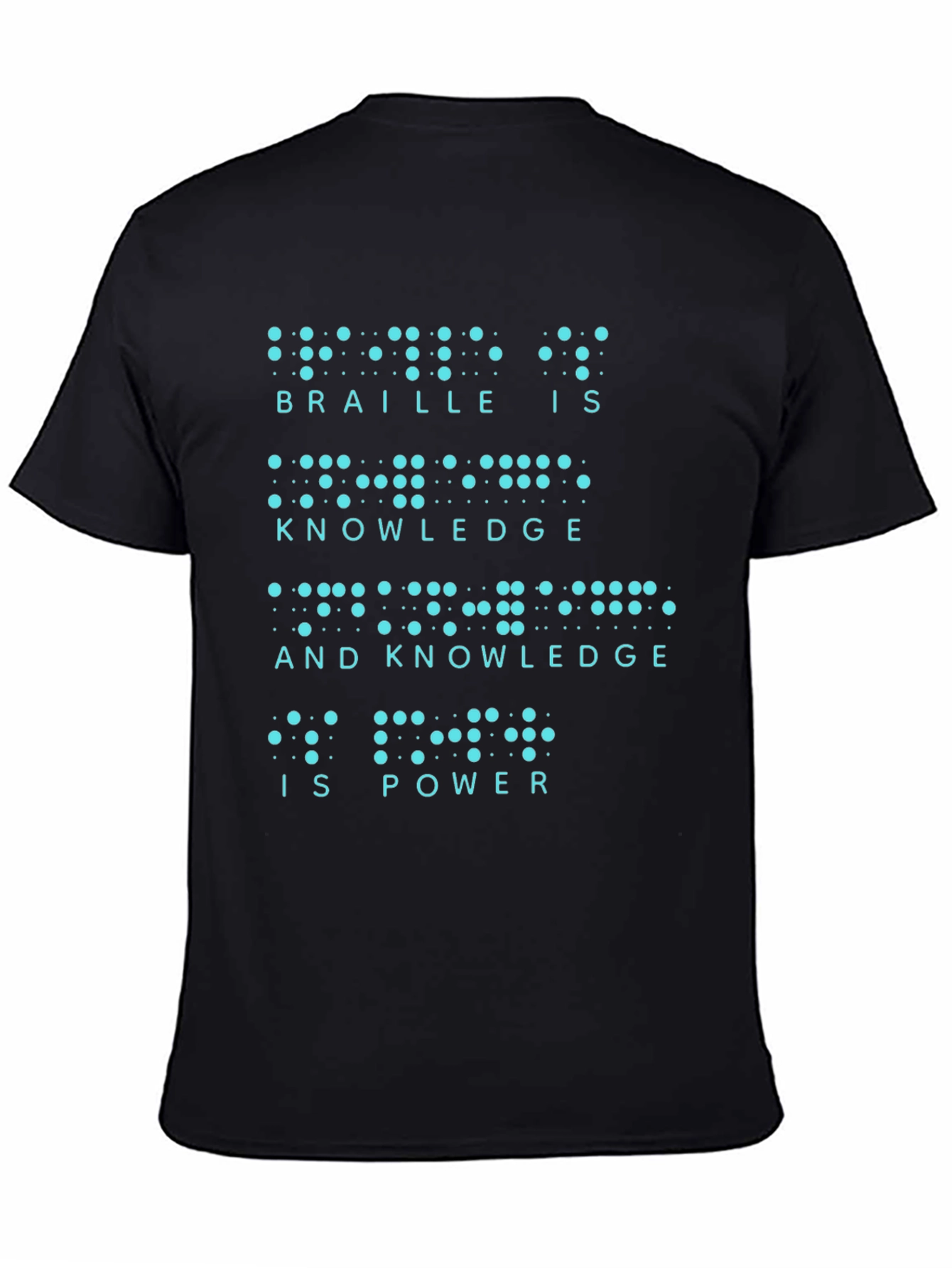 Braille is Knowledge T-Shirt