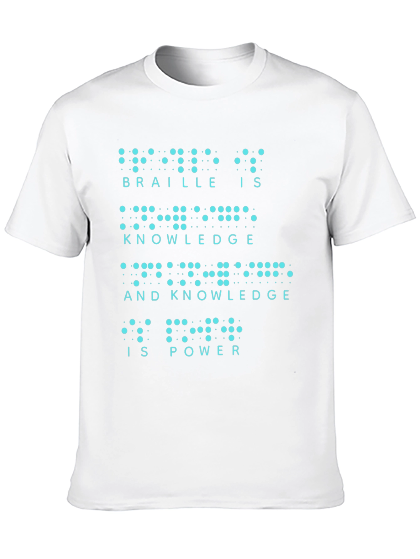 Braille is Knowledge T-Shirt