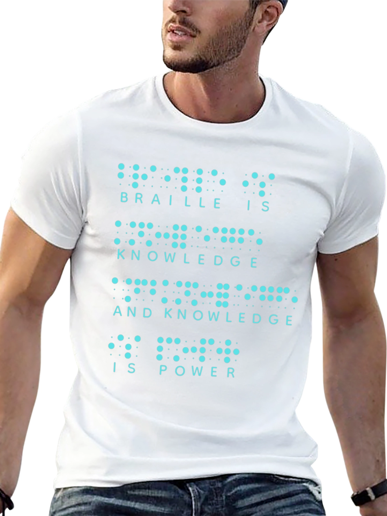 Braille is Knowledge T-Shirt