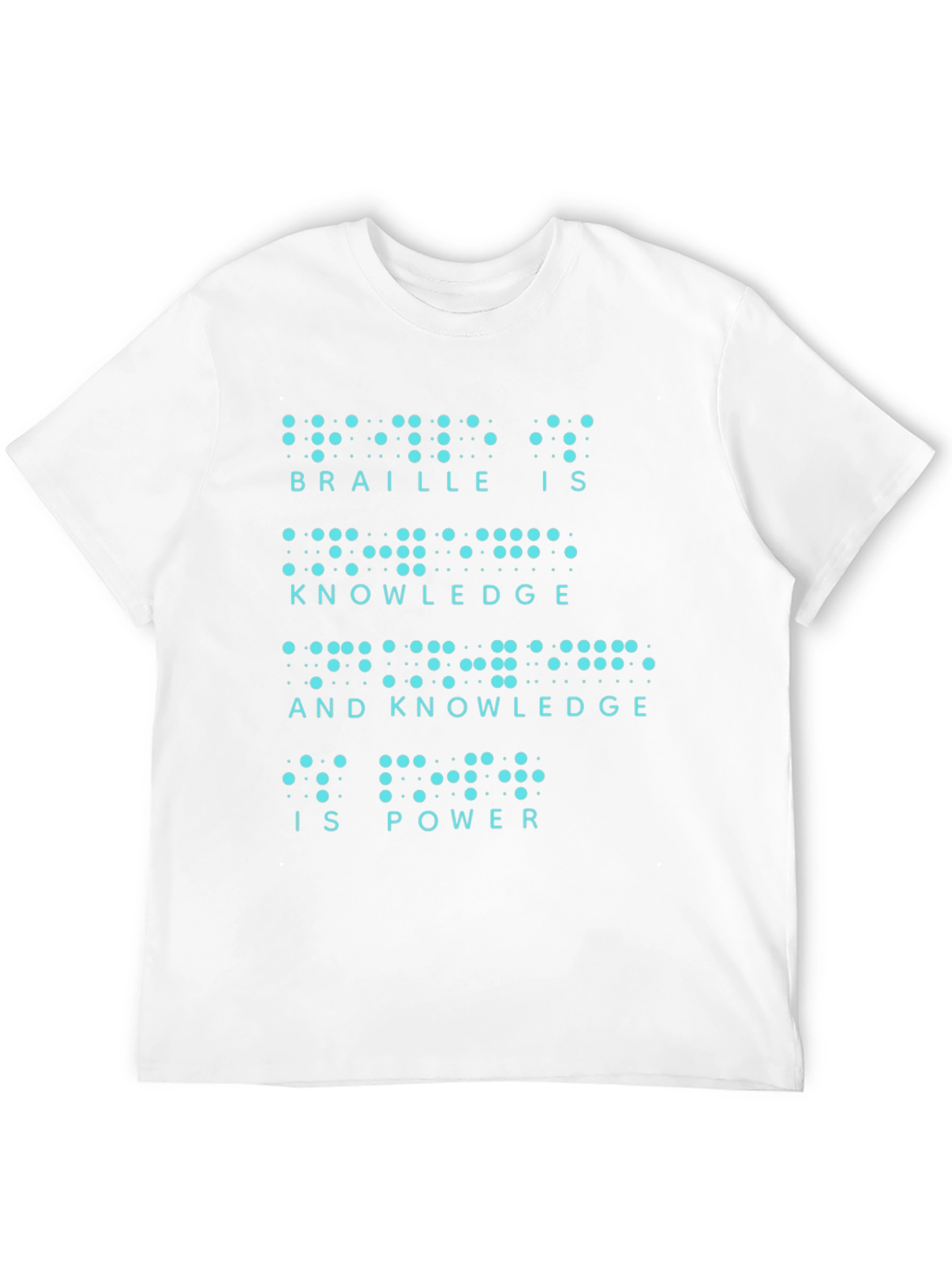 Braille is Knowledge T-Shirt