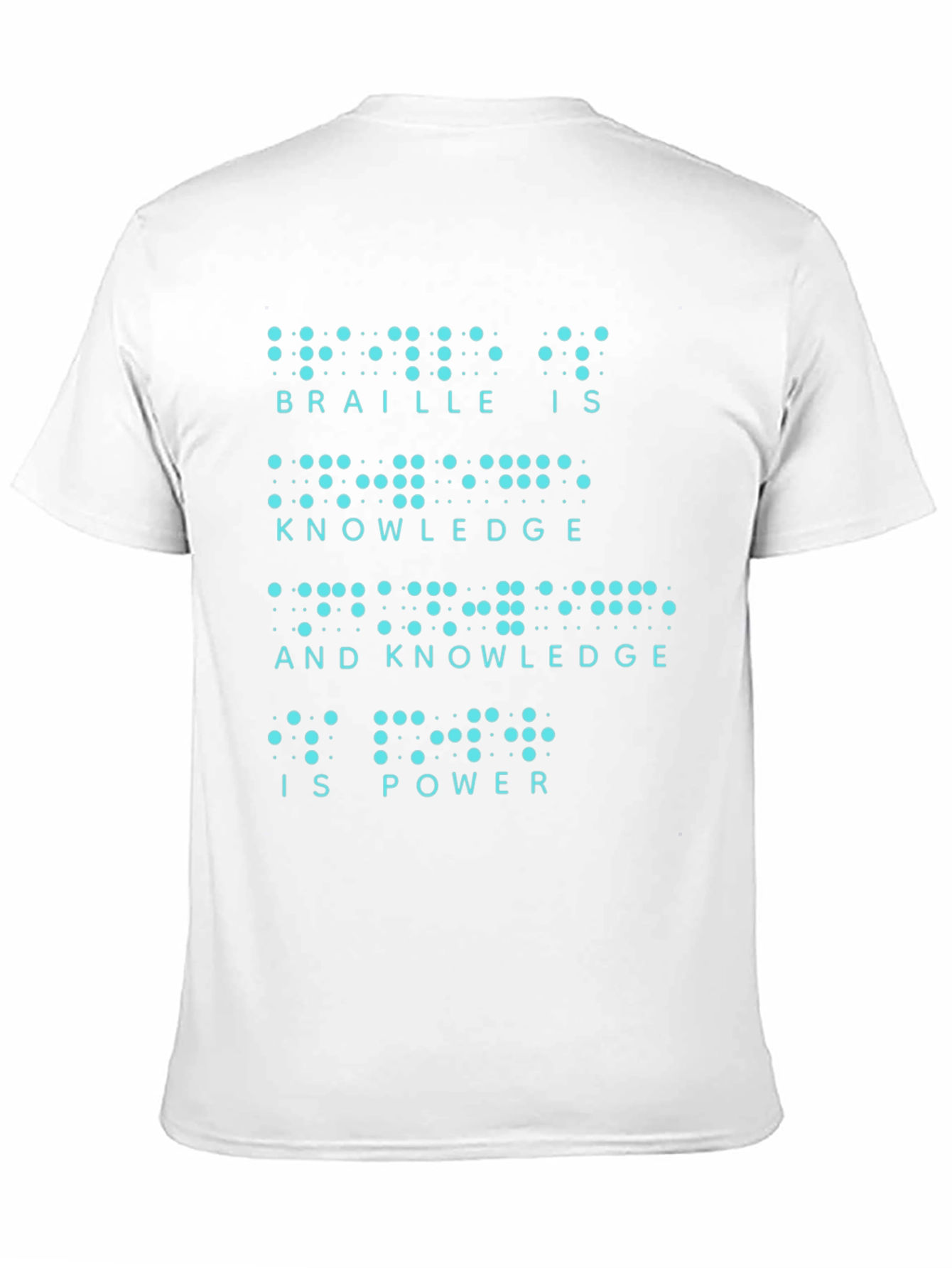 Braille is Knowledge T-Shirt