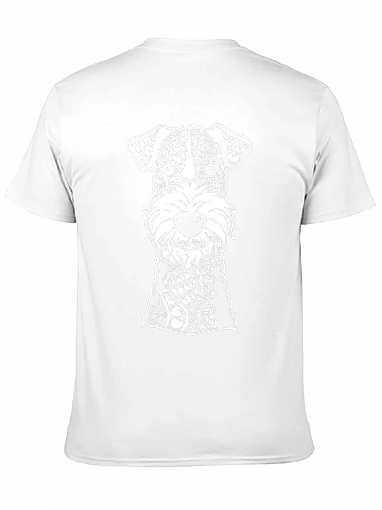 Dog Breed Mandala Black T-Shirt